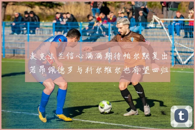 麦克法兰信心满满期待帕尔默复出若昂佩德罗与科尔维尔也有望回归
